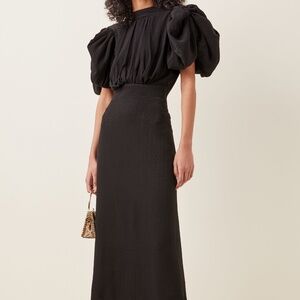 ROTATE Birger Christensen puffed sleeve LBD